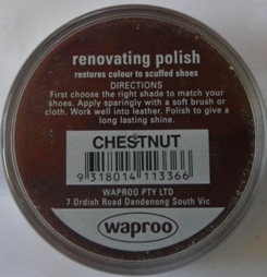 Chestnut Shoe Polish Chestnut Boot Polish